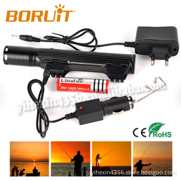 Best CREE flashlight for hunting fishing emitting white blue color